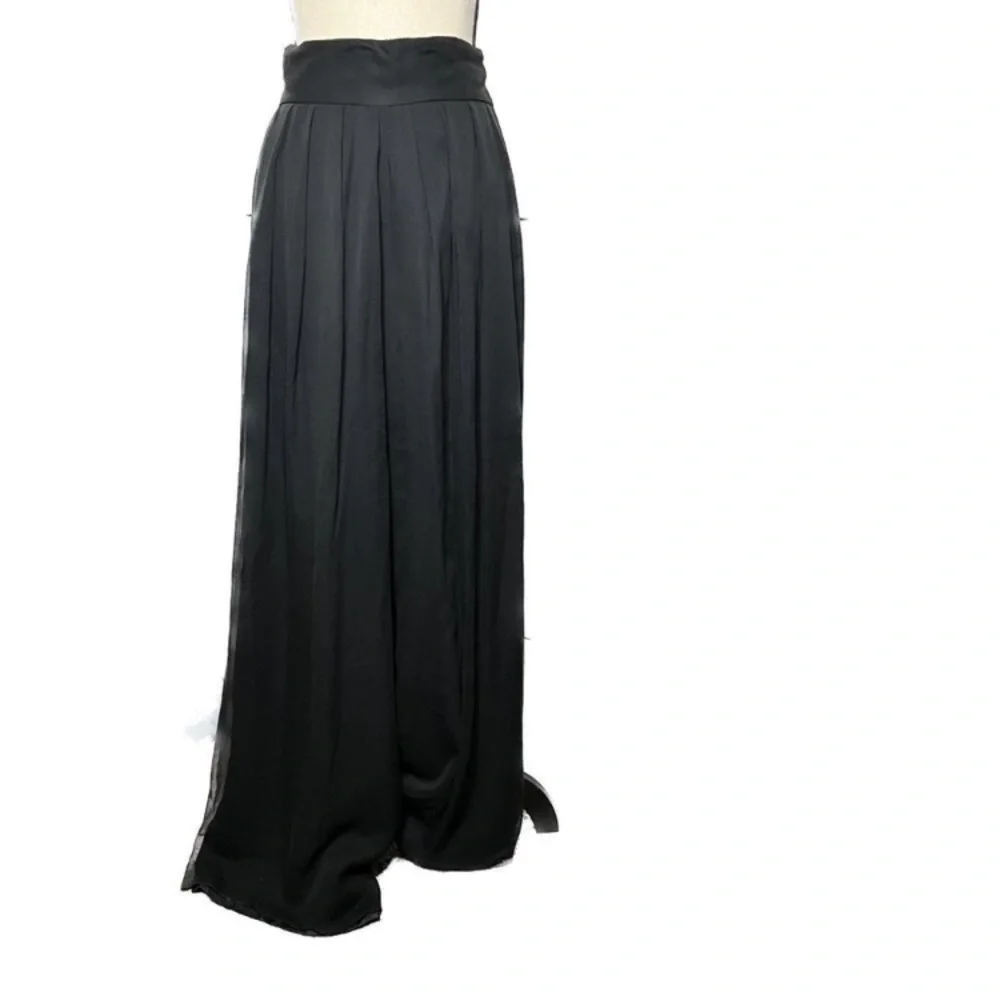 Carmen Marc Valvo Wide Leg High waisted dress Pants EUC - Picture 2 of 10